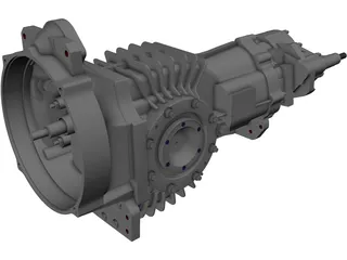 Mendeola MD5 Gearbox 3D Model