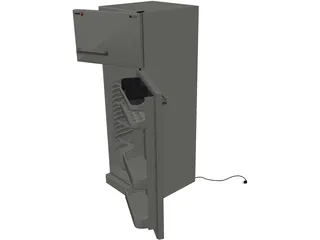 Refrigerator 3D Model