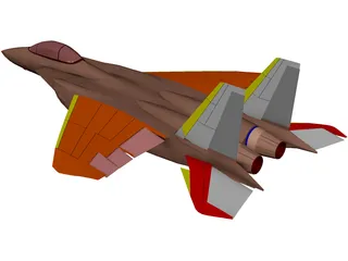 F-15E 3D Model