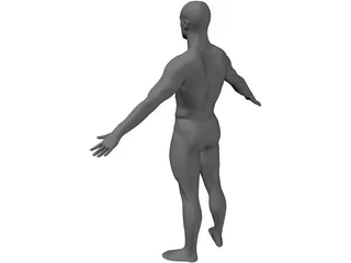 Man European 3D Model