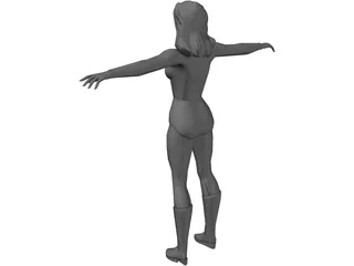 Heroine 3D Model