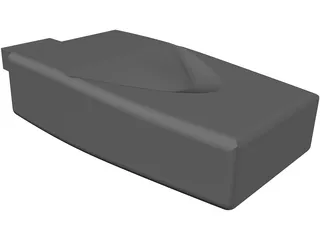 USB Thumbdrive 3D Model