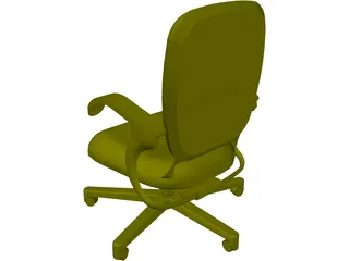 Allsteel Chair 8 3D Model