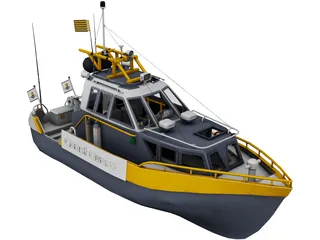 Coast Guard 3D Model