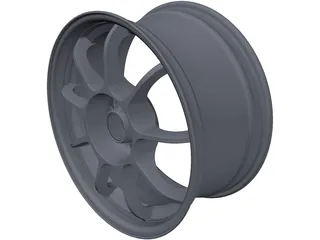 OZ Allegerita 17 j8 Offset 45 3D Model