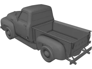 Ford F-100 (1953) 3D Model