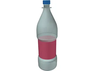 Water Bottle 3D Model