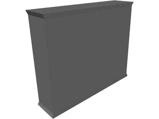 Entertainment Center 3D Model