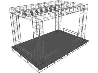 Stage 3D Model
