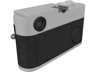 Leica M9 Digital Camera 3D Model