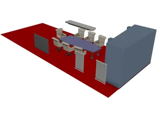 Conference Room 3D Model