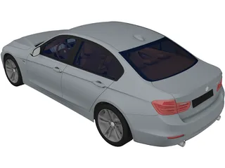 BMW 335i Sedan [F30] (2015) 3D Model