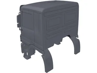 Mercedes-Benz Semi-Cab 3D Model