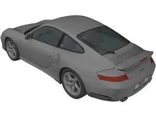 Porsche 911 Turbo (2001) 3D Model