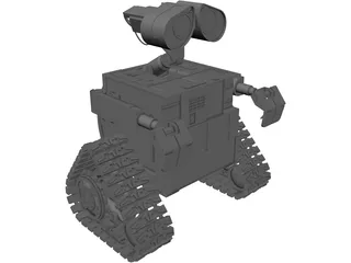 Wall-E 3D Model