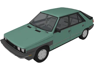 Renault Encore 5-door (1985) 3D Model