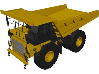Caterpillar 777D 3D Model