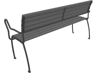 Bench 3D Model