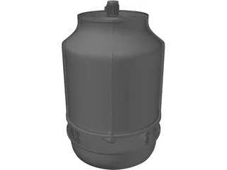 Cooling Tower 3D Model