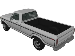 Ford F-150 (1978) 3D Model