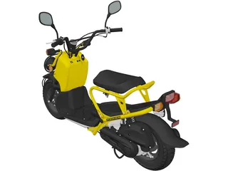 Honda NPS50 Zoomer Ruckus (2005) 3D Model