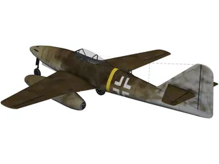 Messerschmitt ME-262 3D Model