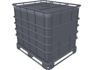 Water Tank 3D Model