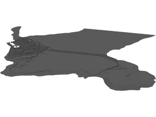 Ancient Punic Carthage 3D Model