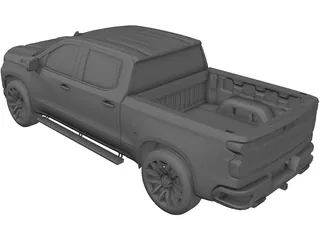 Chevrolet Silverado (2020) 3D Model