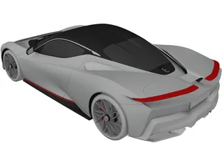 Automobili Pininfarina Battista (2020) 3D Model