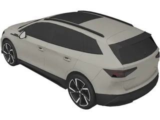 Skoda Enyaq iV (2022) 3D Model