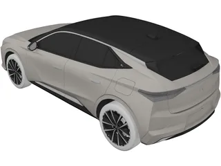 Citroen DS4 (2021) 3D Model