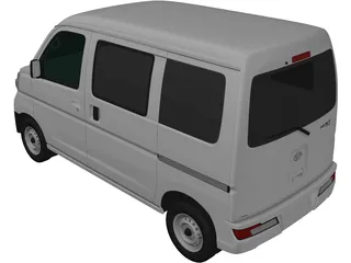 Daihatsu Hijet S320 Cargo (2017) 3D Model