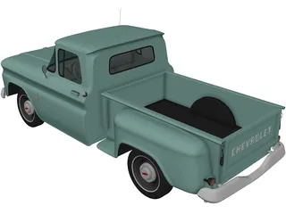 Chevrolet C10 (1963) 3D Model