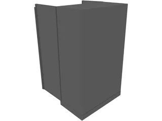 Refrigerator 3D Model