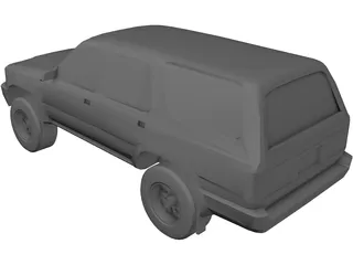 Toyota 4Runner (1991) 3D Model