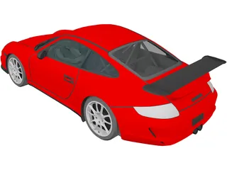 Porsche 911 GT3 RS 3D Model