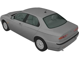 Alfa Romeo 156 (1997) 3D Model