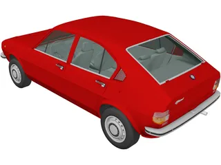 Alfa Romeo Alfasud (1972) 3D Model
