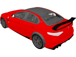 Alfa Romeo Giulia GTA (2021) 3D Model