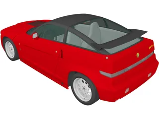 Alfa Romeo SZ (1989) 3D Model
