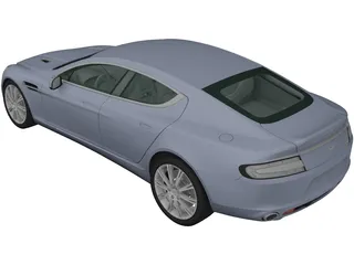 Aston Martin Rapide (2010) 3D Model
