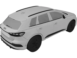 Audi Q4 e-tron (2021) 3D Model