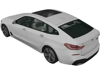 BMW 6-Series Gran Turismo M Sport (2017) 3D Model