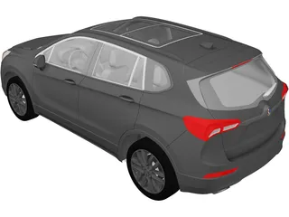 Buick Envision (2019) 3D Model