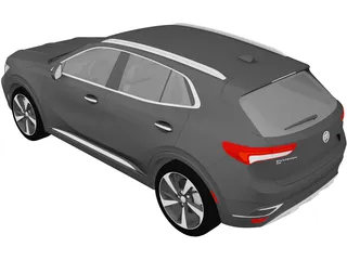 Buick Envision (2021) 3D Model