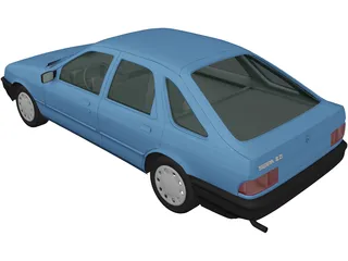 Ford Sierra Hatchback (1984) 3D Model