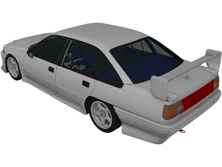 Holden Commodore Touring (1993) 3D Model