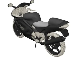 Honda VFR 800 Interceptor (1998) 3D Model