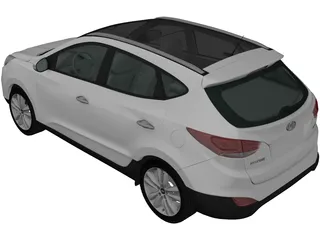 Hyundai ix35 (2011) 3D Model